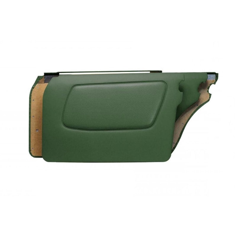 For Mercedes W123 4 Door Sedan Interior Door Panel Trim Set Green Color Replacement 1976–1986 Classic Car Restoration