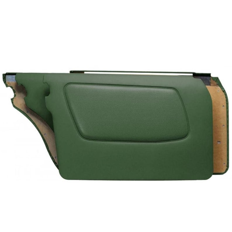 For Mercedes W123 4 Door Sedan Interior Door Panel Trim Set Green Color Replacement 1976–1986 Classic Car Restoration