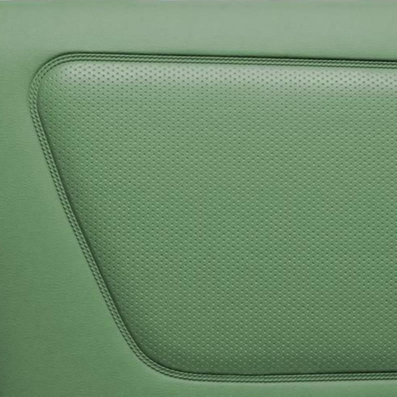 For Mercedes W123 4 Door Sedan Interior Door Panel Trim Set Green Color Replacement 1976–1986 Classic Car Restoration